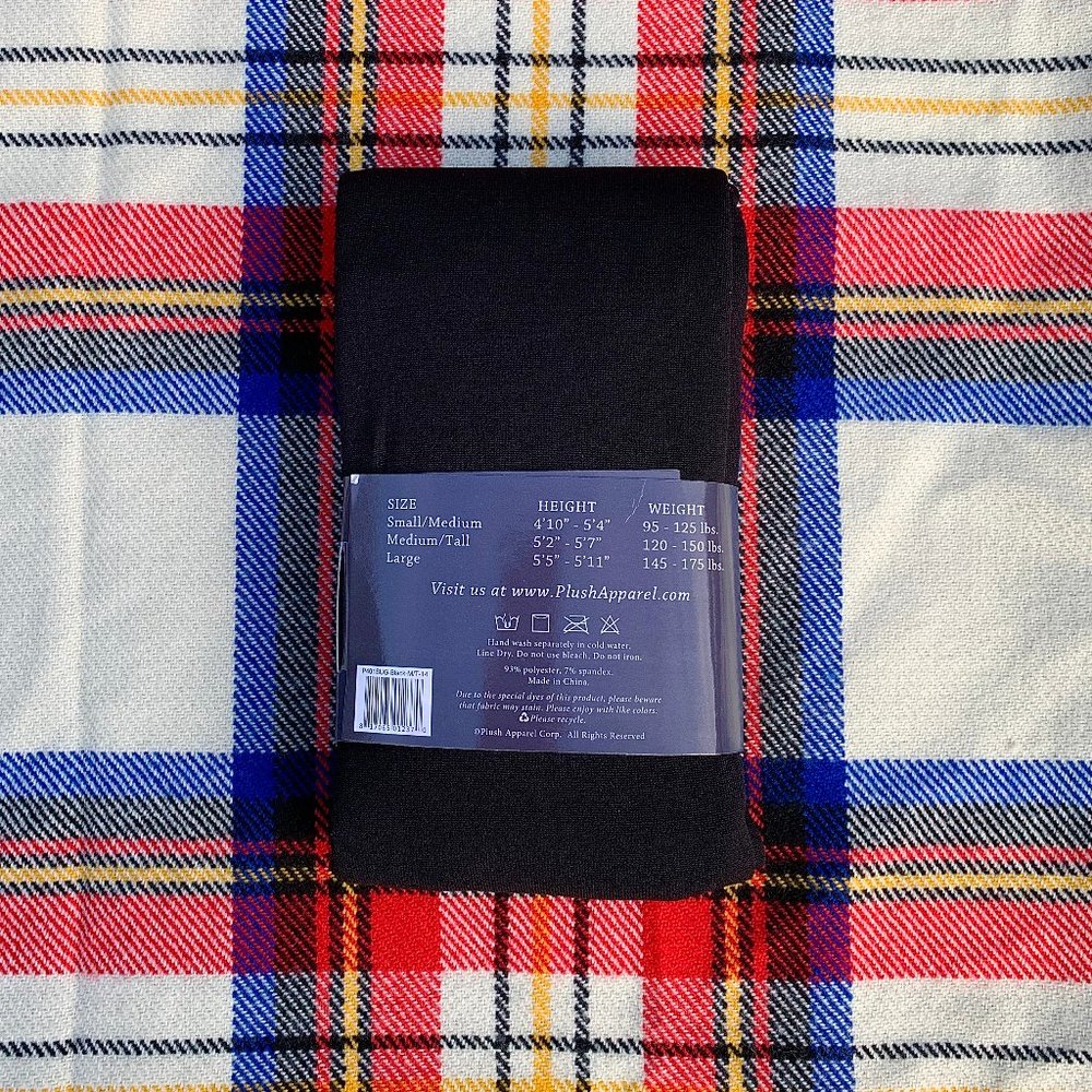 RESERVED--   Plush Extra Soft Fleece-Lined Stirrup Tights NWT, 2 pairs - Picture 3 of 7